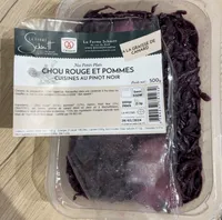 Chou rouge et pommes cuisine au pinot noir