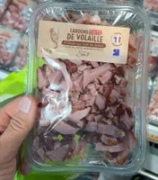 Lardons cuits de volaille