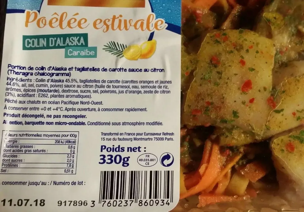 Poêlée estivale