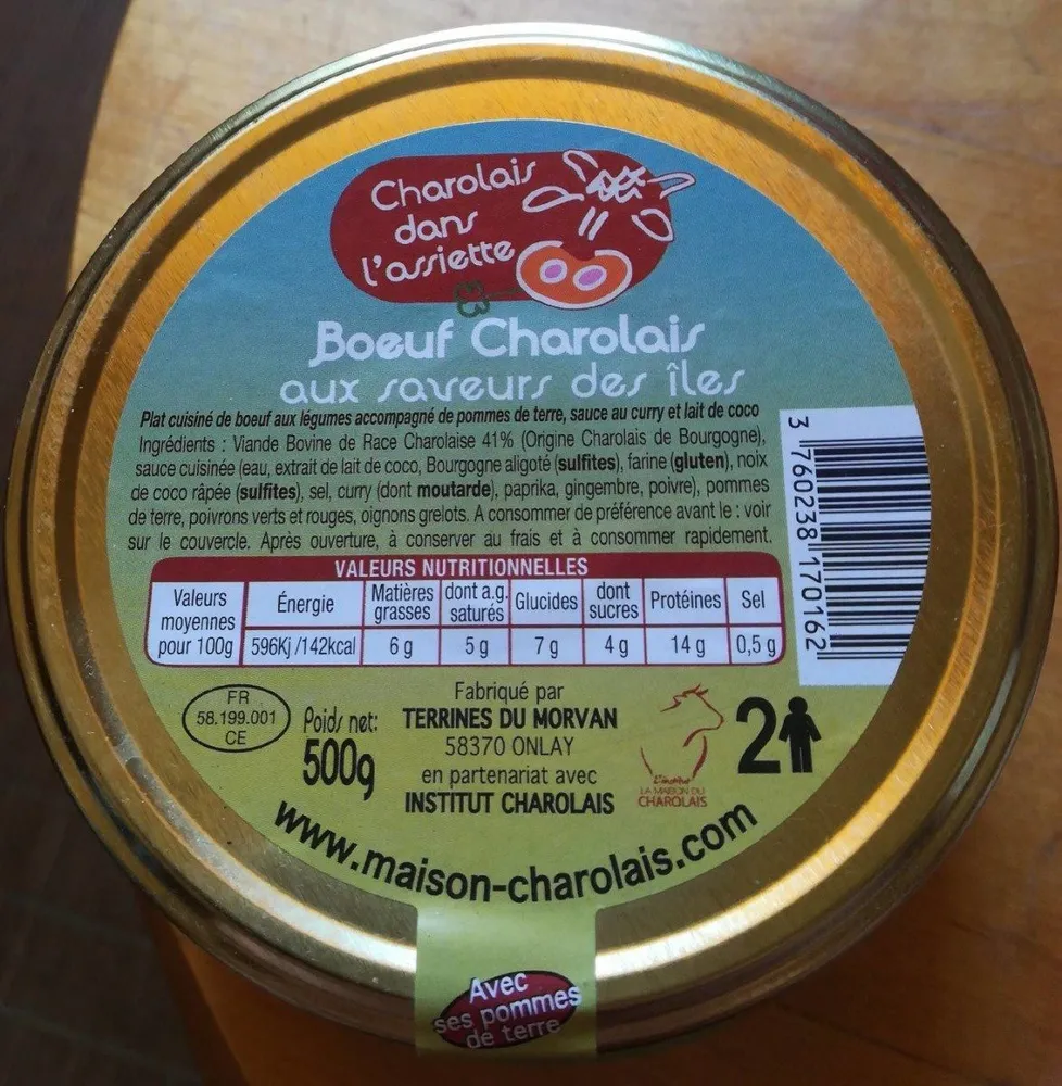 bœuf charolais aux saveurs des îles