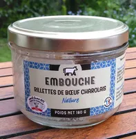 Rillettes de bœuf charolais