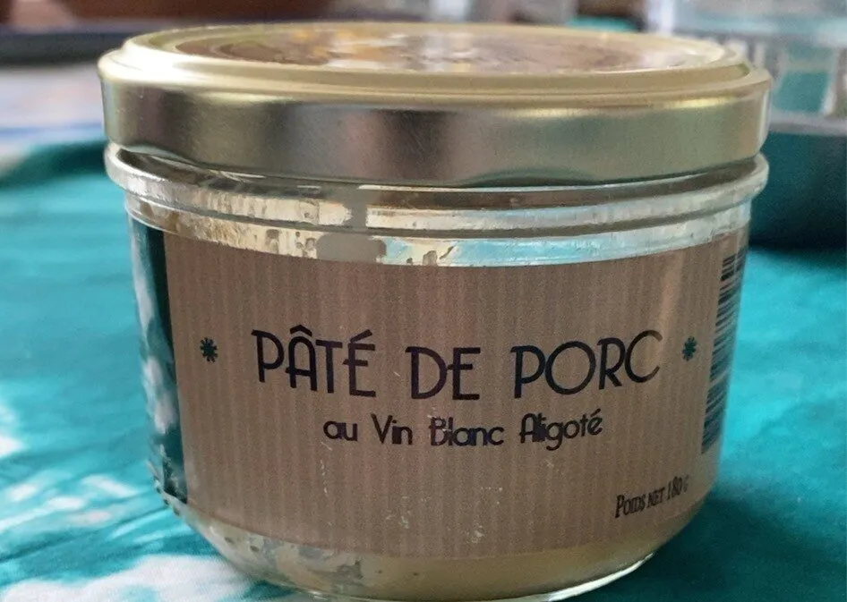 Pâté de porc au vin blanc aligoté