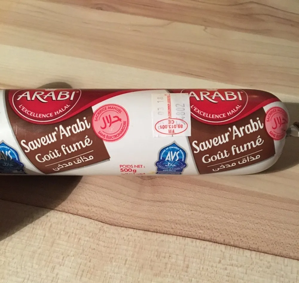 Saucisson gout fumé