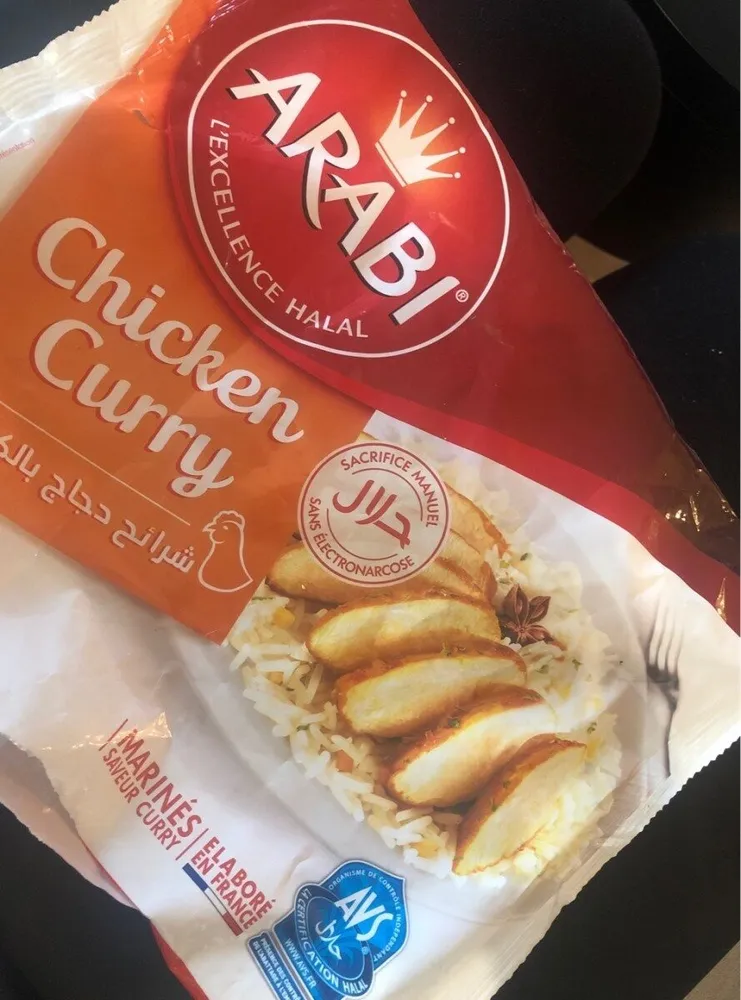 Chicken curry hallal