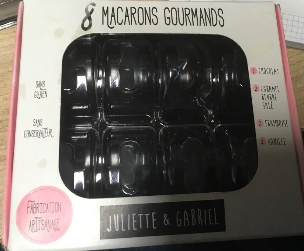 Macarons gourmands