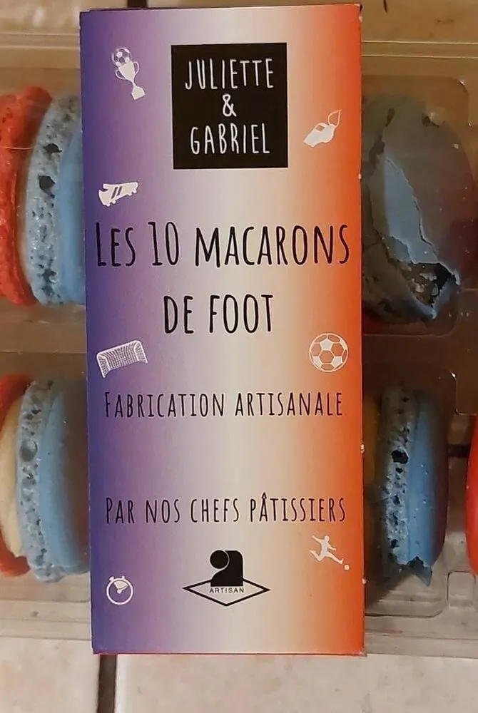 Les 10 macarons de foot
