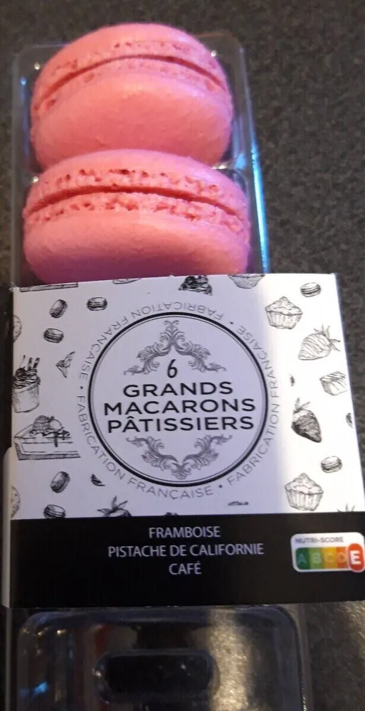 Grands macarons pâtissiers