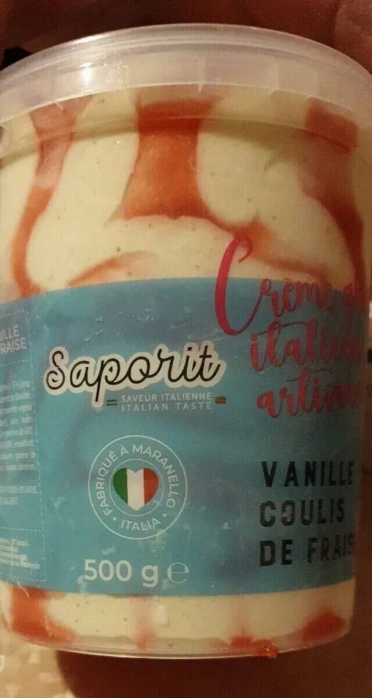 Crême glacée Italienne