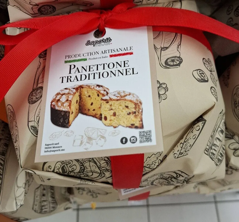 Panettone au chocolat