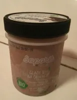 Glace bio au chocolat