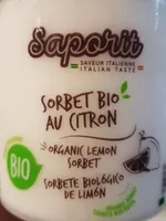 Sorbet au citron bio