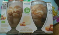 Glace bio vanille caramel