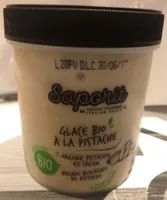 Glace bio à la pistache