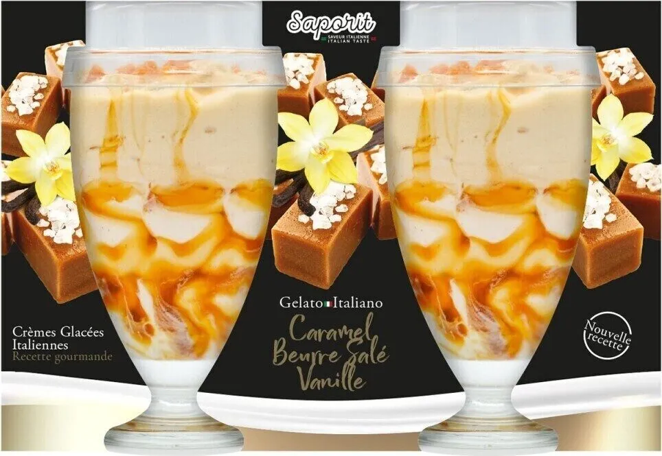 Gelato Italiano Caramel Beurre salé