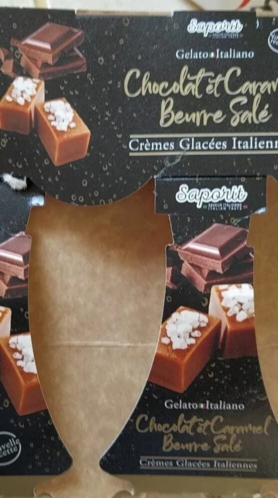 chocolat et caramel beurre salé
