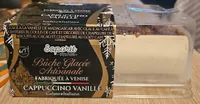 Bûche glacée artisanale Cappucino Vanille