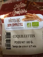 Pâtes bio demi complètes