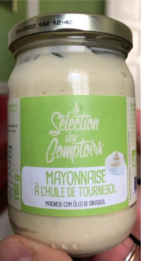 Mayonnaise à l'huile de tournesol