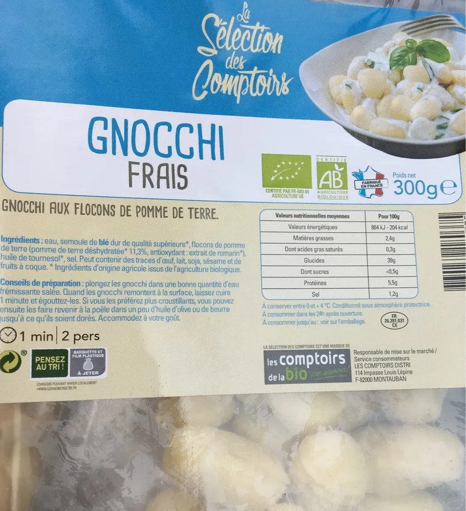 Gnochhi Frais