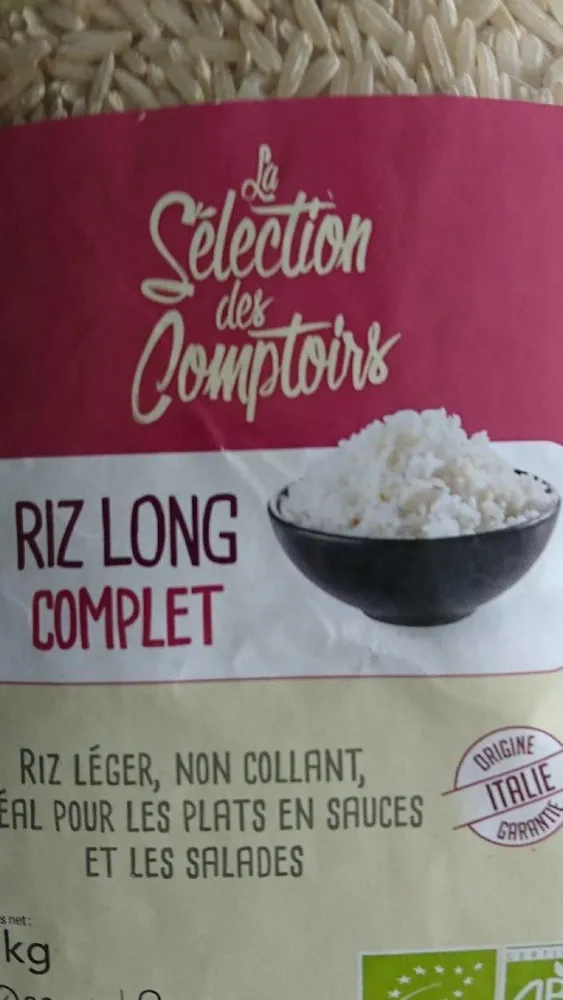 RIZ LONG COMPLET