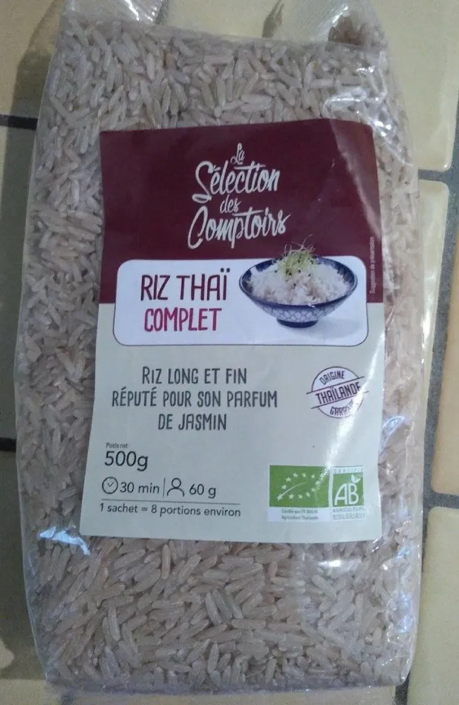 Riz Thaï complet