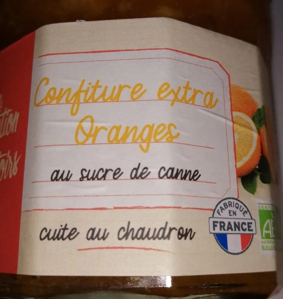 Confiture extra d'oranges