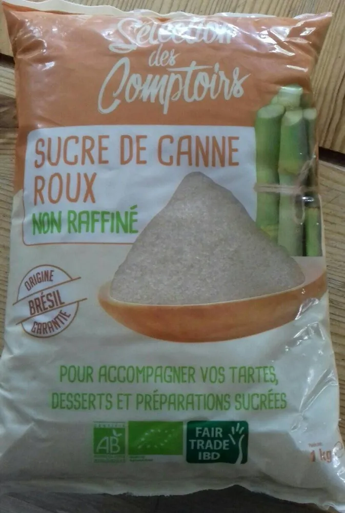 Sucre de canne roux