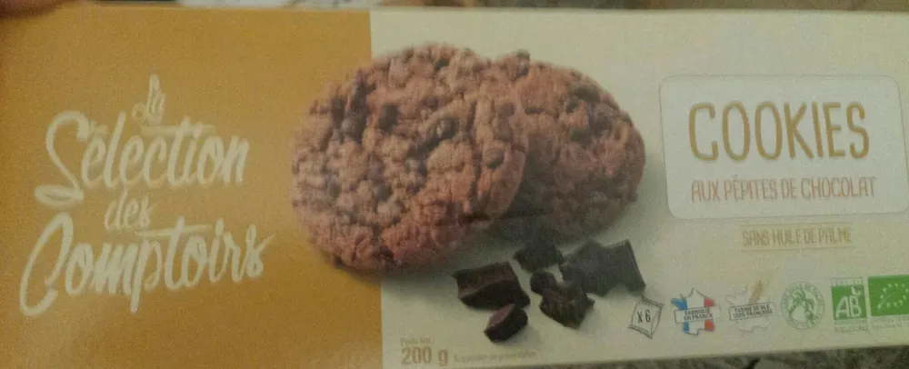 Cookies chocolat