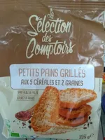 Petits pains grillés aux 5 céréales et 2 graines