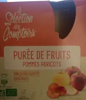 Purée de fruits pommes abricots