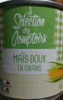 Maïs doux en graines