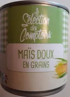 Maïs doux en grains