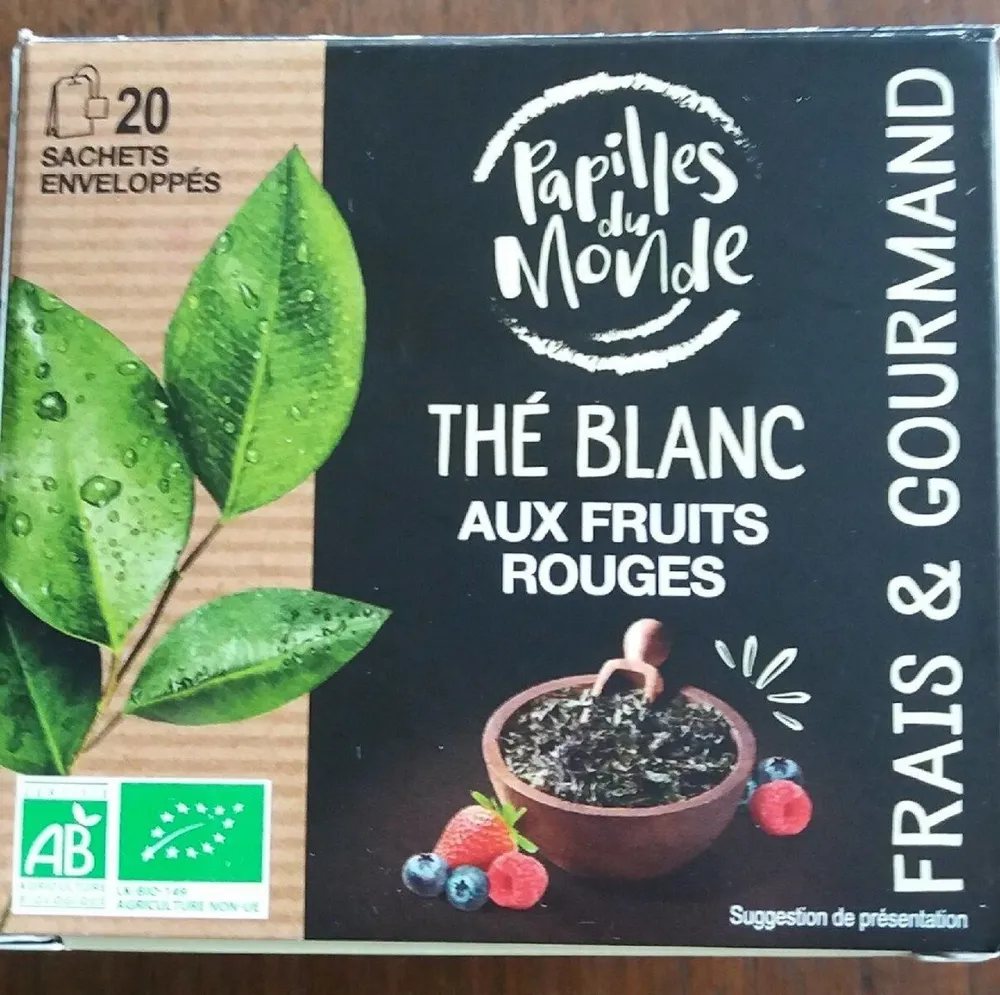 Thé Blanc aux Fruits Rouges