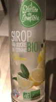 Sirop au sucre de canne bio Citron