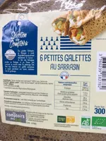6 petites galettes au sarrasin