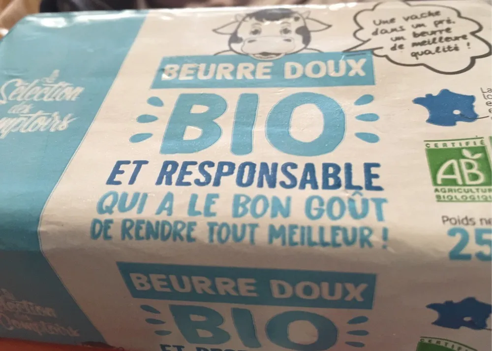 Beurre doux bio