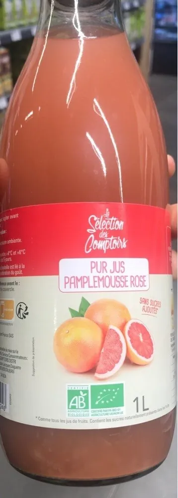 Pur jus pamplemousse rose