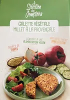 Galette vegetale millet a la provencale