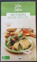 Galette vegetale boulgour chevre et miel
