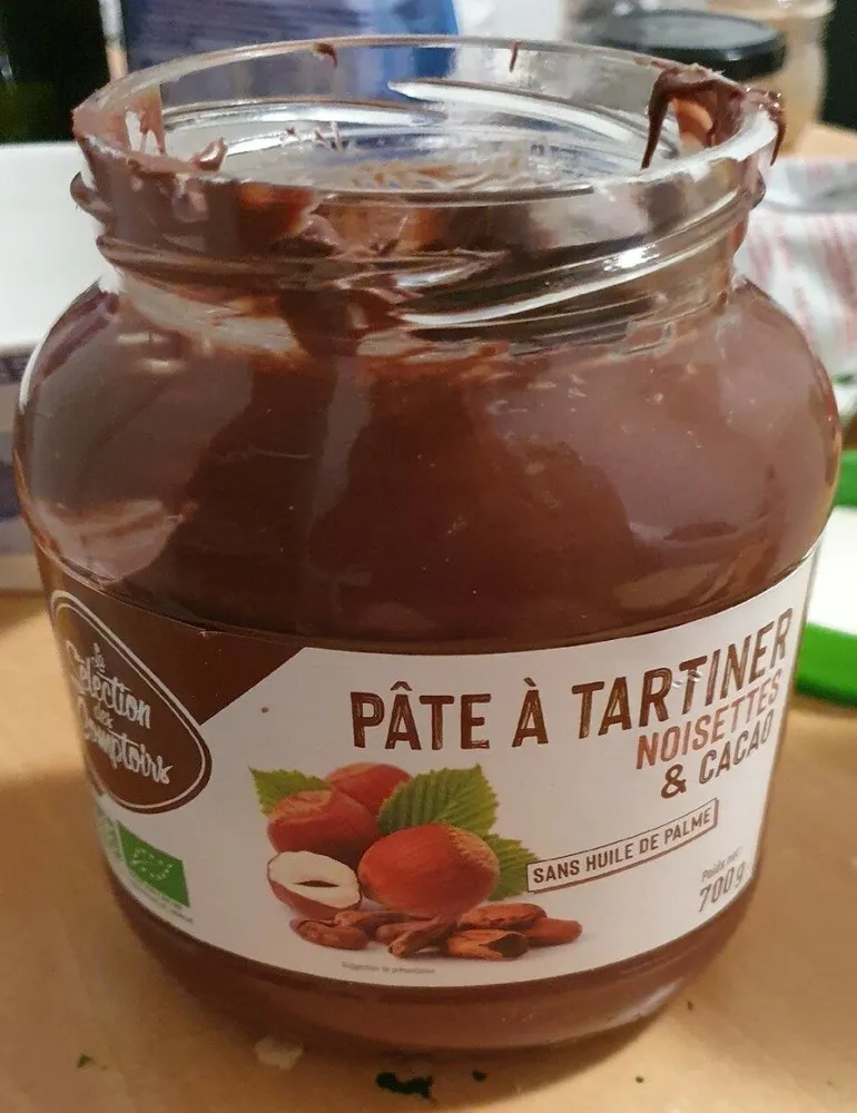 Pâte à tartiner Noisettes et Cacao