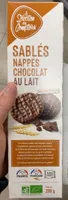 sablés nappés chocolat au lait
