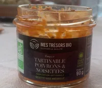 Tartinable poivrons et noisettes