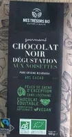Chocolat Noir 60% Degustation aux Noisettes