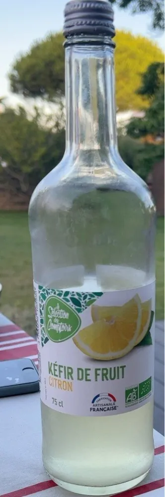 Kéfir de fruit citron