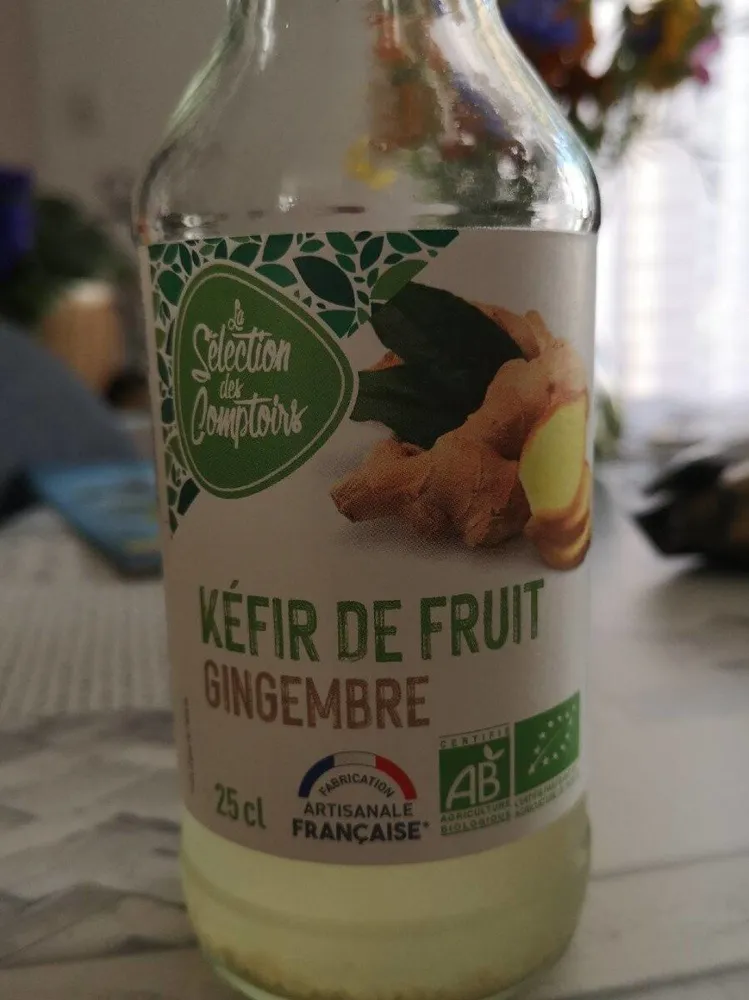 Kéfir de fruit gingembre
