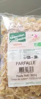Farfalles demi-complètes