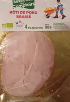 Rôti de porc braisé