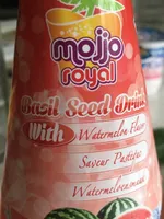 Basil seed drink watermelon flavour