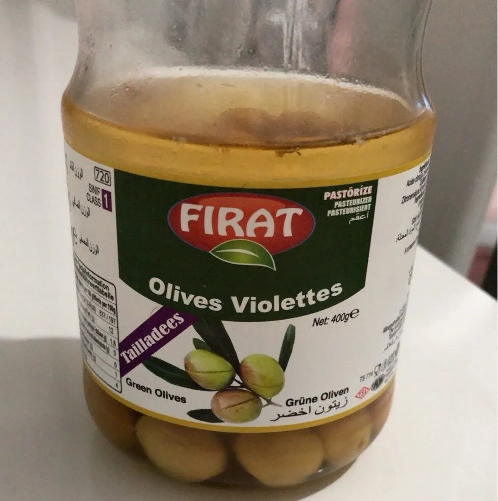 Olives violettes