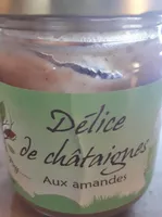 Délice de châtaignes aux amandes